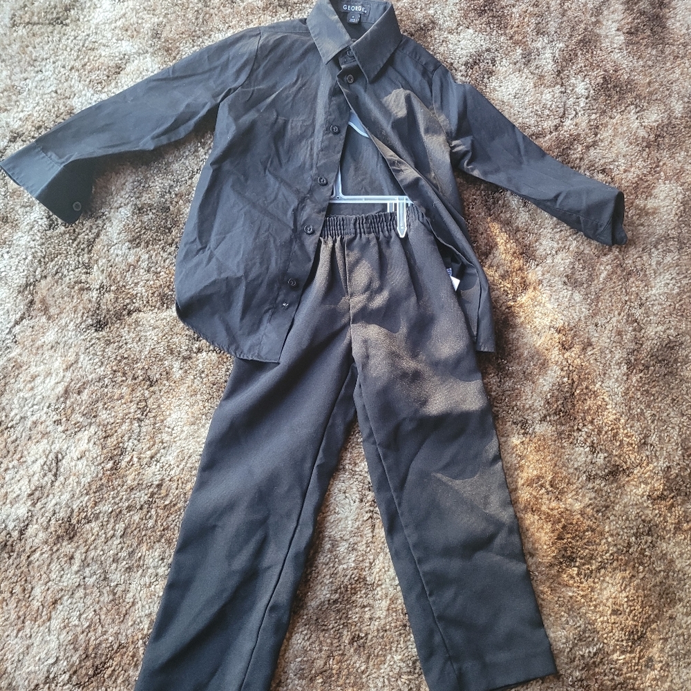 Suit tuxedo little boys 4t dress up outfit
